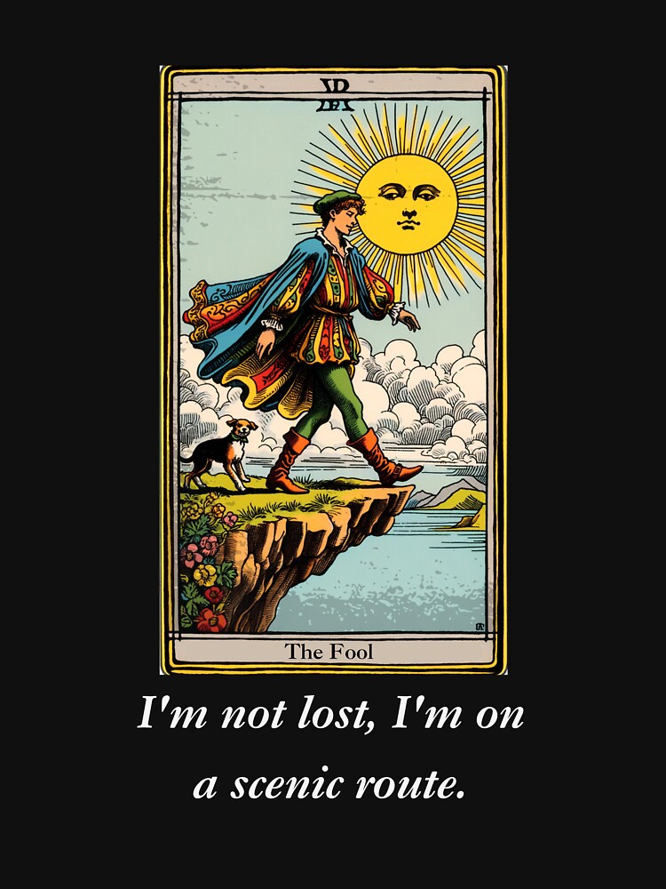 Tarot Card The Fool Design | Blk Moon Shop by BlkMoonShop