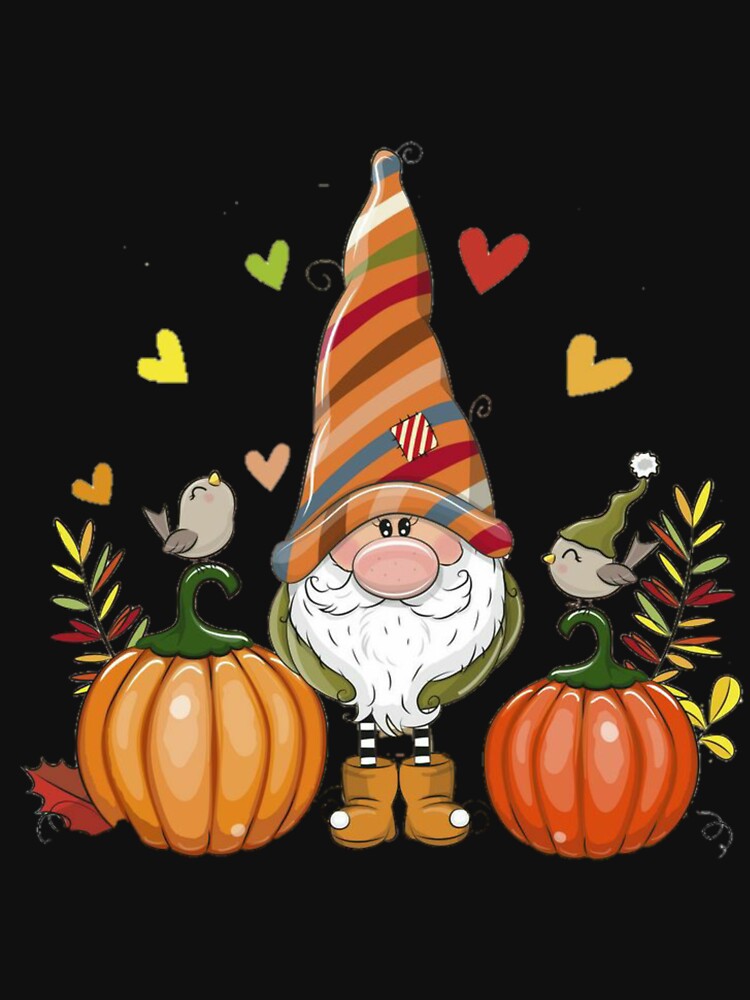 Fall Gnome with Pumpkin by AthleticWolves