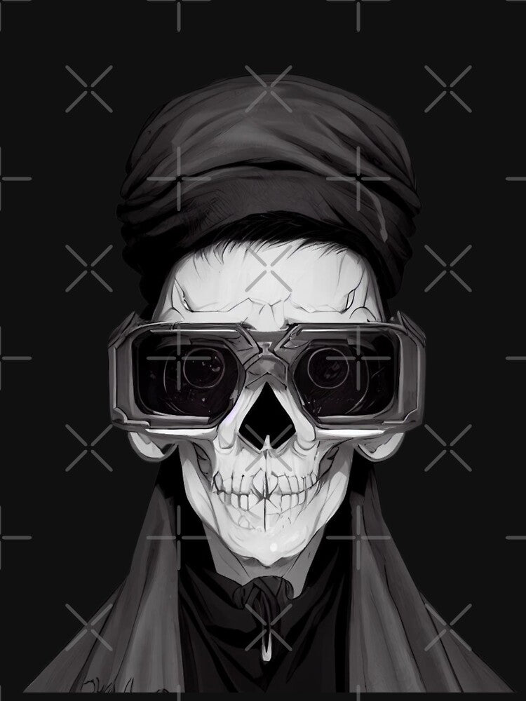 Sugar Skull Mom-Sugar Skull Woman-skull woman wearing glasses by hassendz
