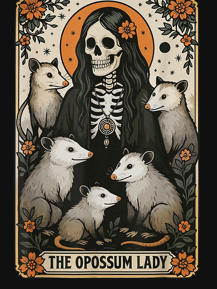 The Opossum Lady Tarot Card , Opossum Gift For Mom Dad Kids by Opossum GIFT ★★★★★
