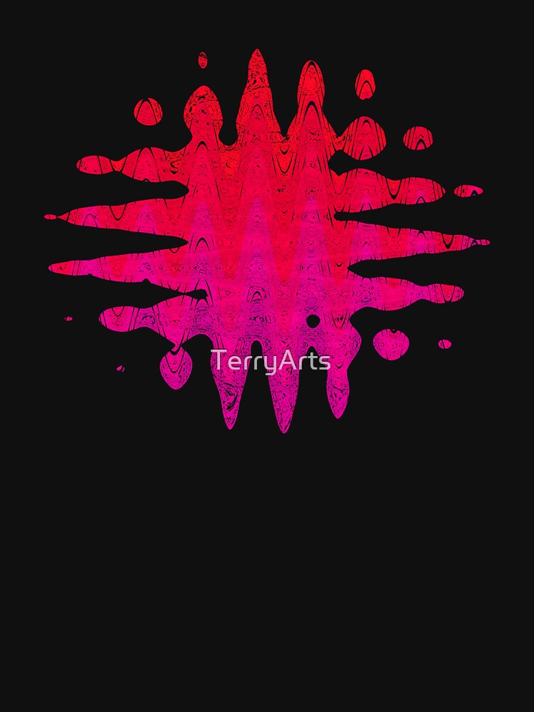 Retro Sunset Abstract Nostalgic Classic Kitsch Sun Fun Splotch Art 4 of 4 by Beachy