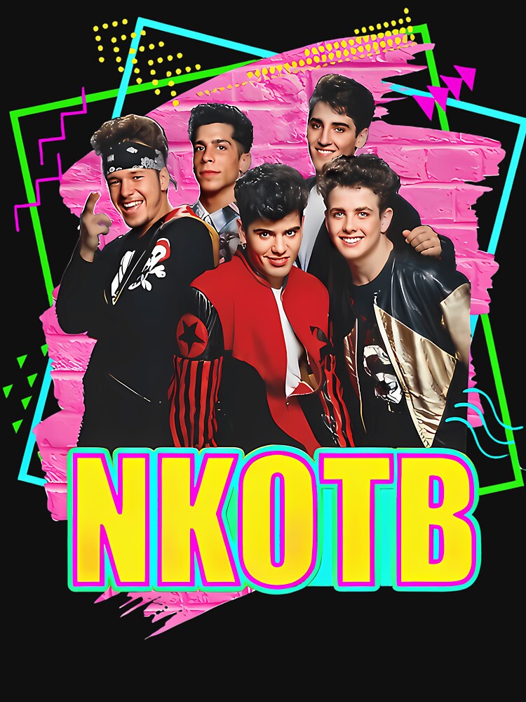 90s Boy Band Colorful Neon Nostalgia by novaDesign004