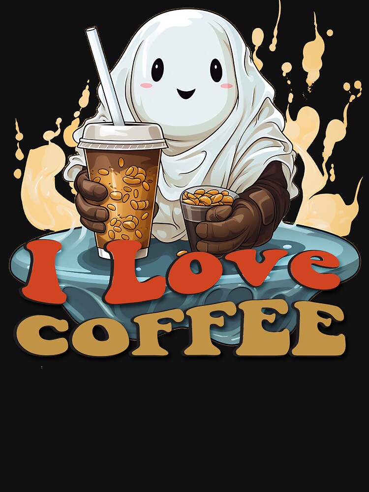 To drink coffee with a ghost - Just give me coffee - No coffee no workee by JansenGS