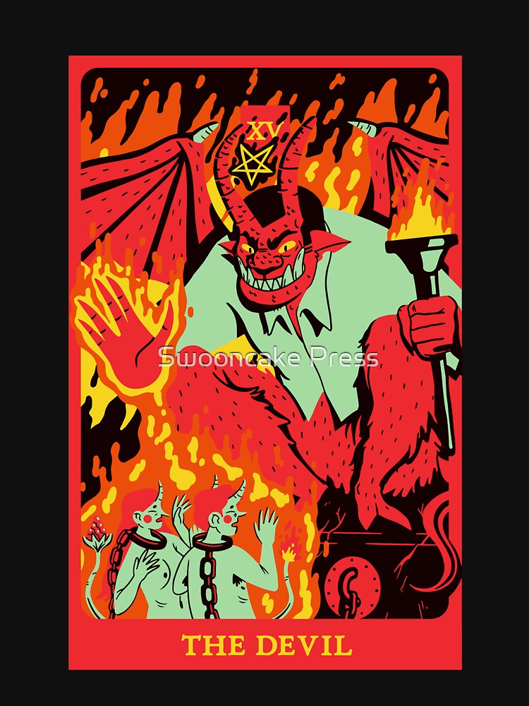 The Devil Classic T-Shirt by Swooncake Press