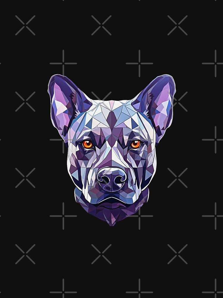 Sugar Skull Dog | Crystal Skull Dog | Mosaic Dog | Day of the Dead | Dia de los Muertos | Catrina | Calaca | Calavera by CoolHippoQuotes