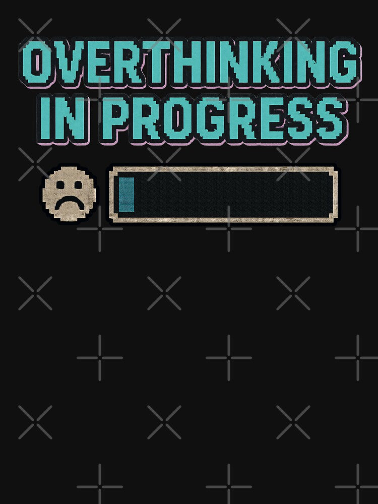 Overthinking Process – Retro Pixel Loading Bar by Mad Factory Designs