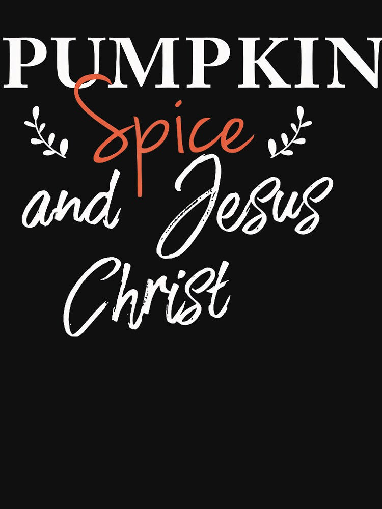 Pumpkin Retro Christ Funny Spice and Jesus Classic Vintage Christmas by JamieFmorriSS
