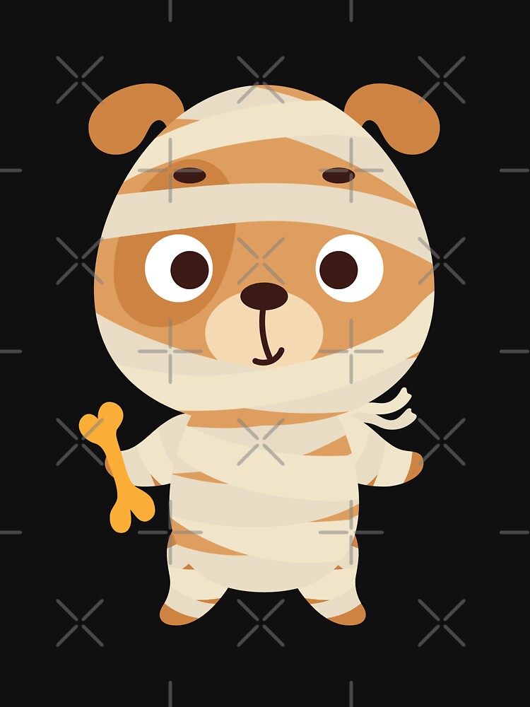 MUMMY DOG FOR HALLOWEEN Classic T-Shirt by SkippyDesign