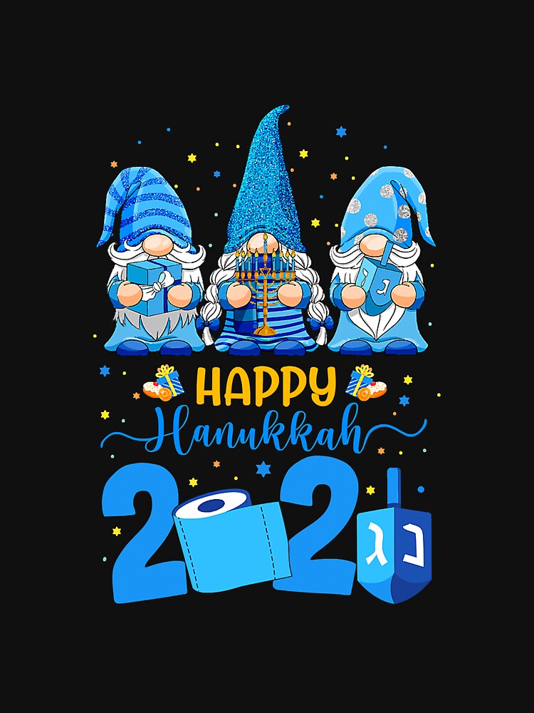 Happy Hanukkah Gnomesorah Hanukkah by NeverLoseSF