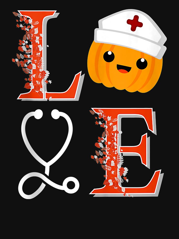 Cute Love Nurse Halloween Pumpkin Fall Nurses costume Tank Top by AdonisShop