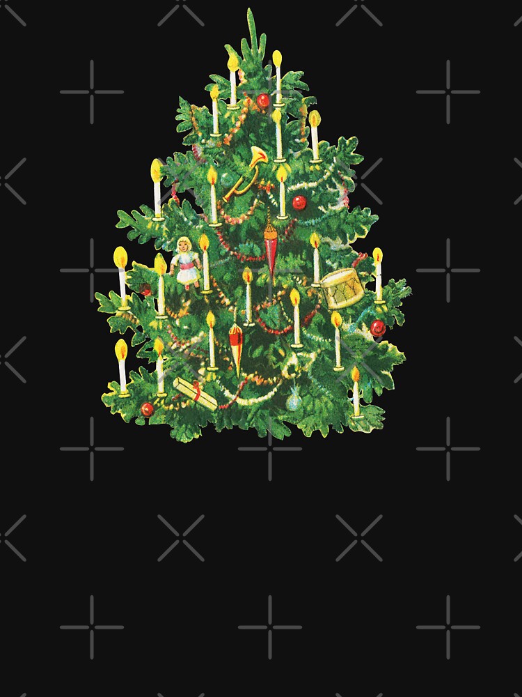 Vintage Christmas Tree by Amine-Creation