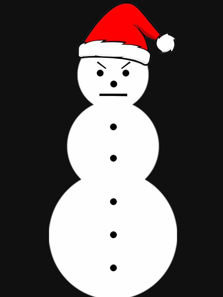 Logo Cool Snowman Christmas Funny by Shop-Art-bigfo