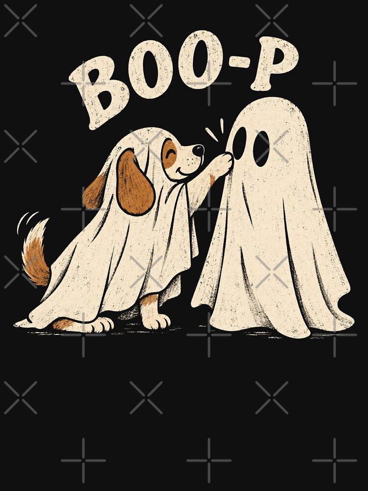 Boo-P Ghost Dog Nose Halloween Costume Animal Lover by CF_VintageDesign