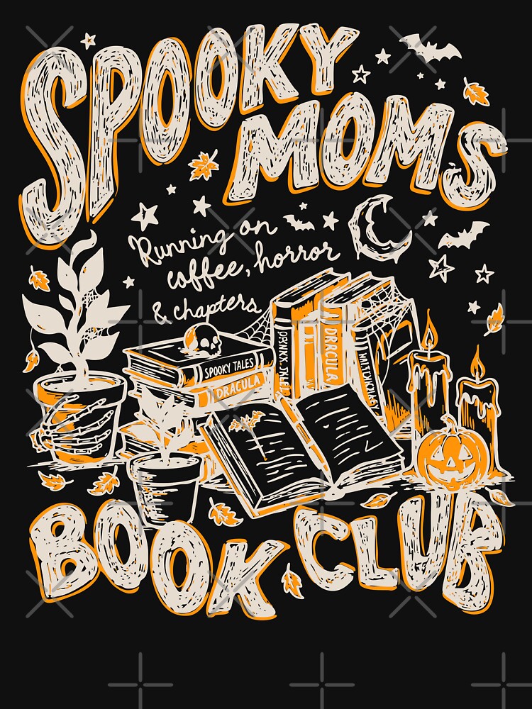 Spooky Moms Book Club by Poopielandia