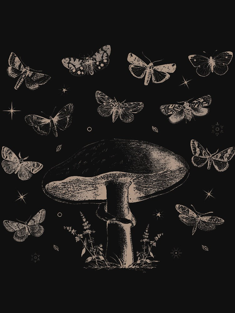 Dark Academia Mushroom Butterfly Aesthetic by artiascallz9