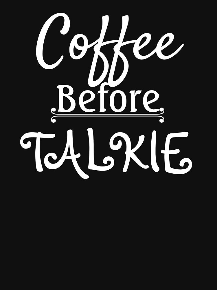 coffee before talkie by Abdelhakim-ben