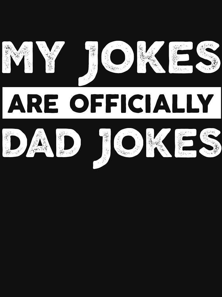 my jokes are officially dad jokes family jokes Vintage Father Dad by nchofoloss