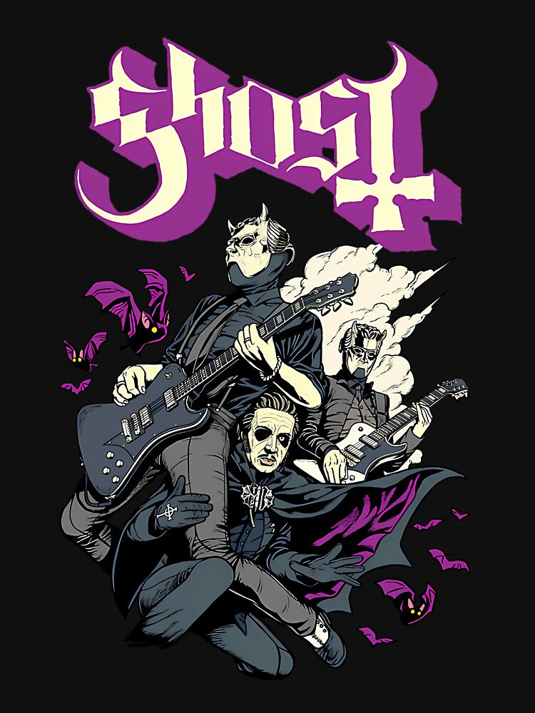 Ghost Bats And Band For Music Ghost Lover by DICDELZELL