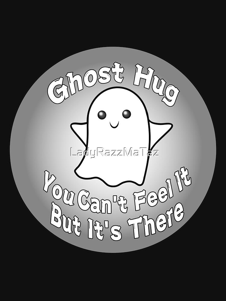 Ghost Hug Cute Halloween Design by LadyRazzMaTaz