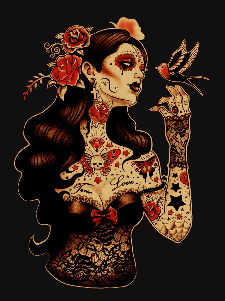 334 Day Of The Dead Art Day Of The Dead Picture Dia De Los Muertos by bpaqjinshlo67