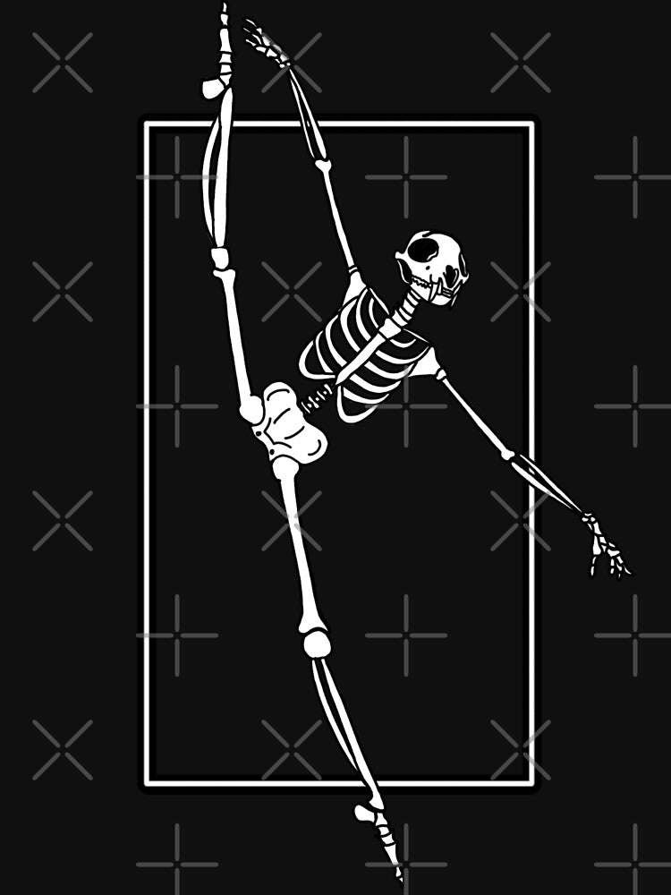 Dancing Cat Skeleton 2 by loopdoodles