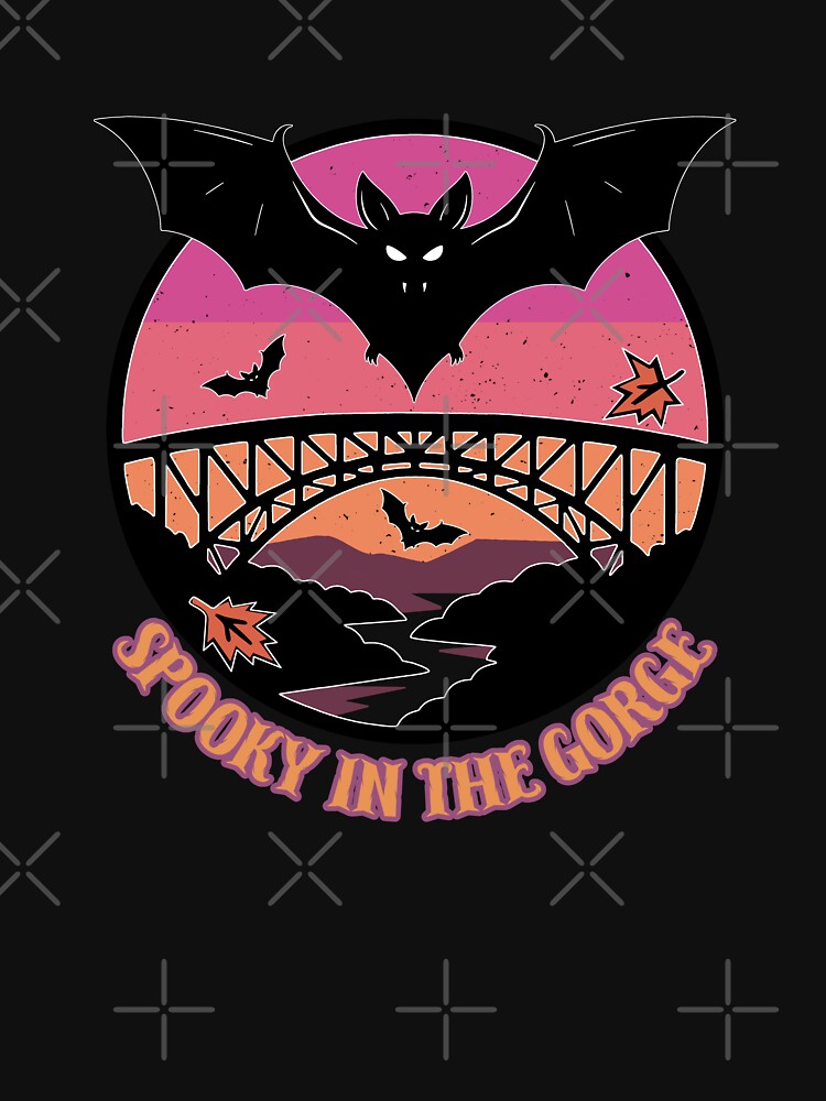 Vintage Sunset Bridge Halloween by kaszczyszko