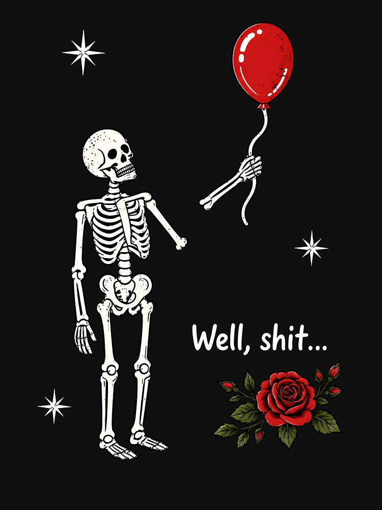 Well Shit Skeleton by milomatchart
