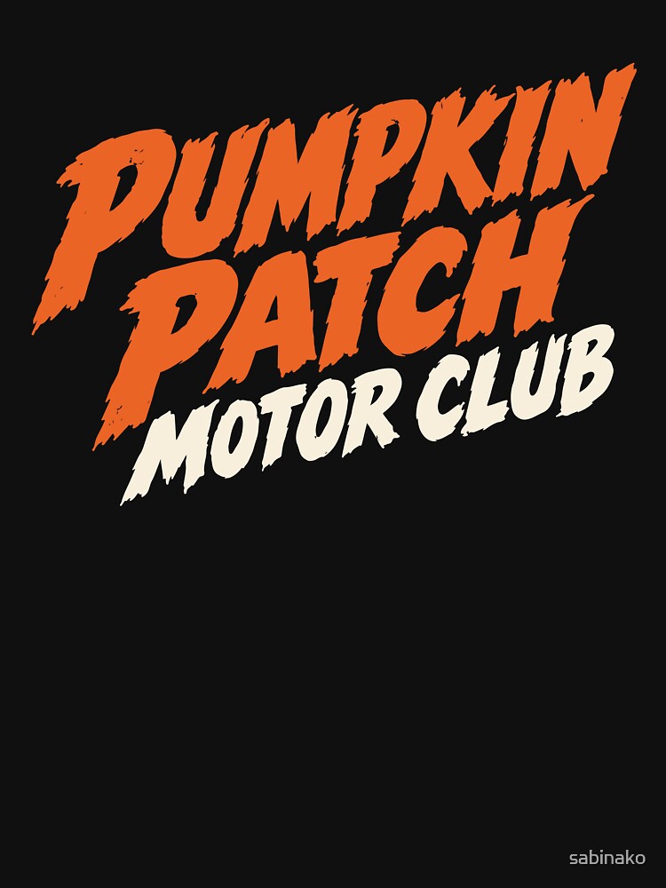 Pumpkin Patch Motor Club by sabinako