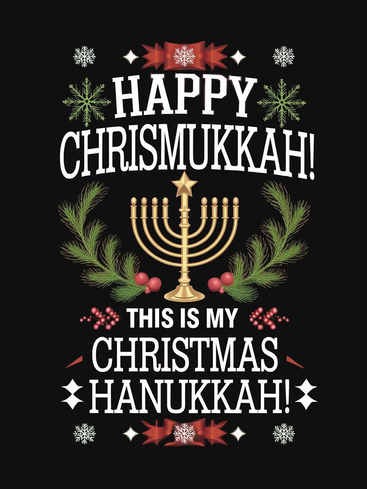 Happy Chrismukkah This Is My Christmas Hanukkah by Redgiant87x