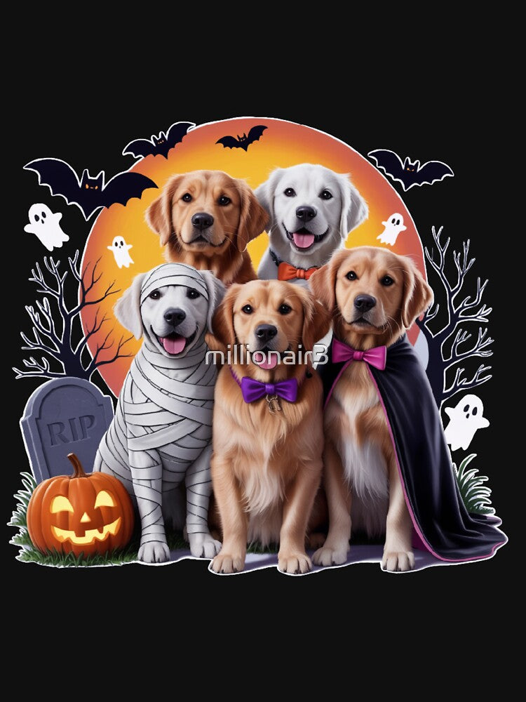 Spooky Cute Dog Halloween Costume Squad – Funny Fall Pet Lover Design by millionair3