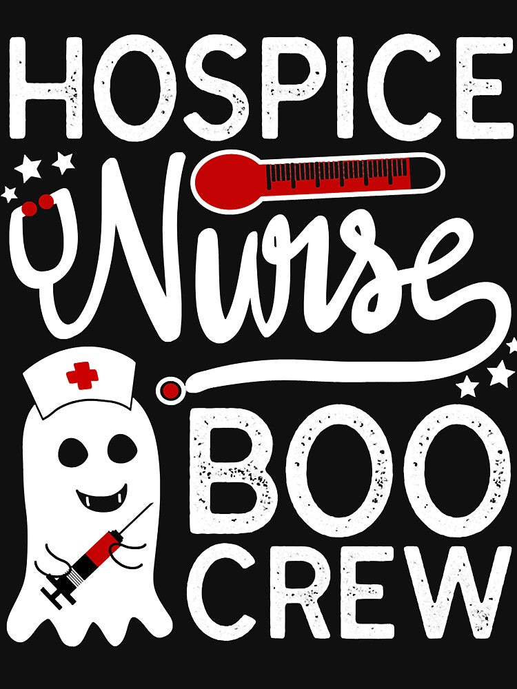 Halloween Hospice Nurse Boo Crew by BenoitLabbe