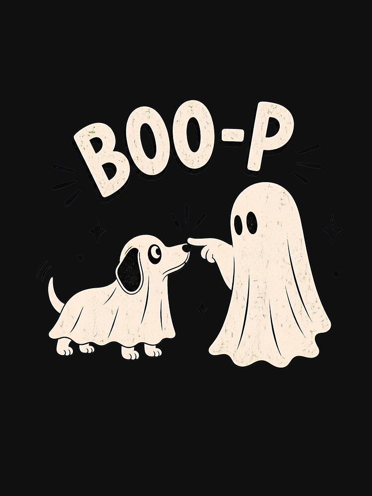 Dachshund Ghost Boo P Halloween Dog Lover by owen-t-zl