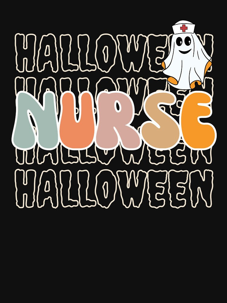 Halloween registered nurse Spooky groovy Nursing Costume by Sasikharn