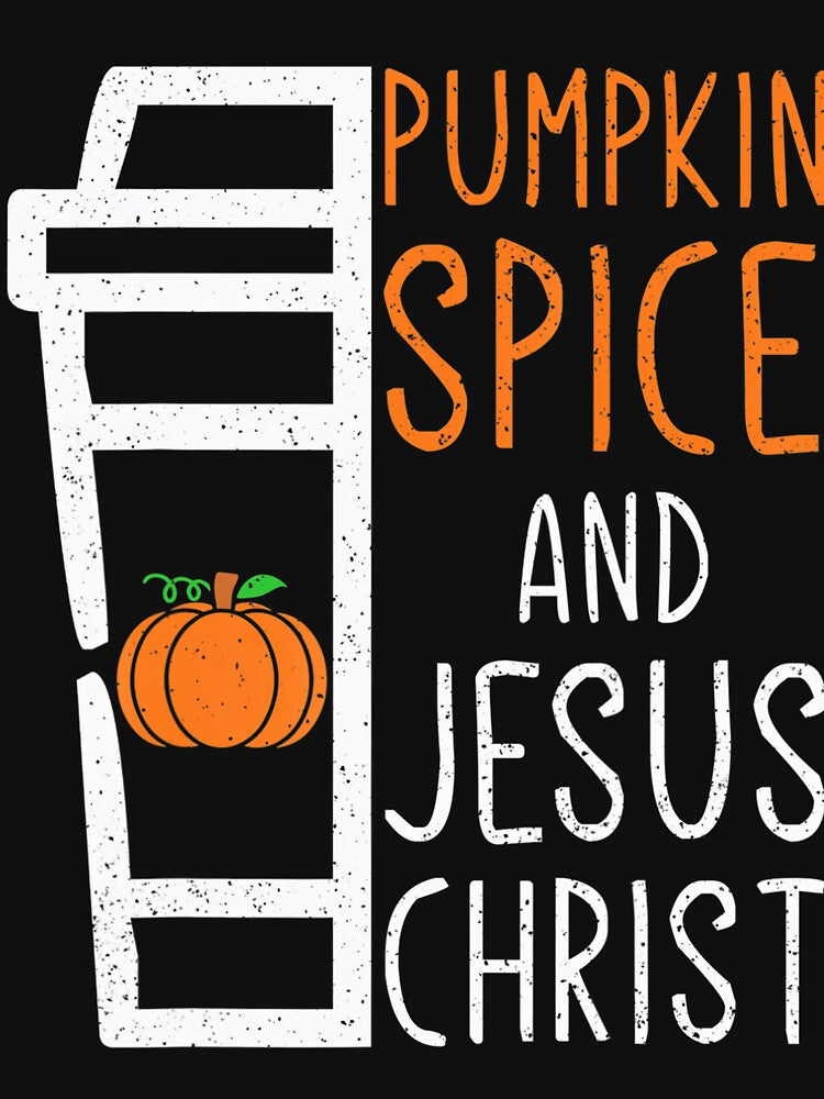 Vintage Classic Christmas and Spice Pumpkin Funny Jesus Retro Christ by JamieFmorriSS