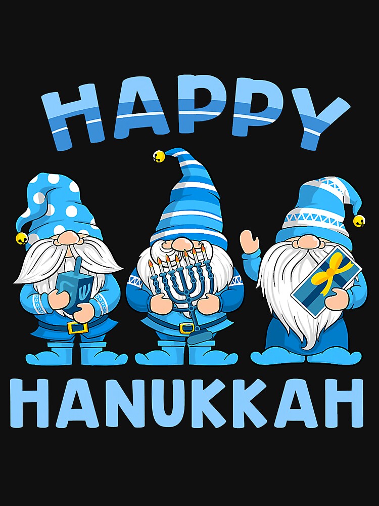 Happy Hanukkah Gnomes Chanukah Jewish by NeverLoseSF