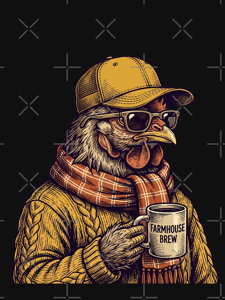 Rooster Farmhouse Brew Coffee by Tiffany Roy