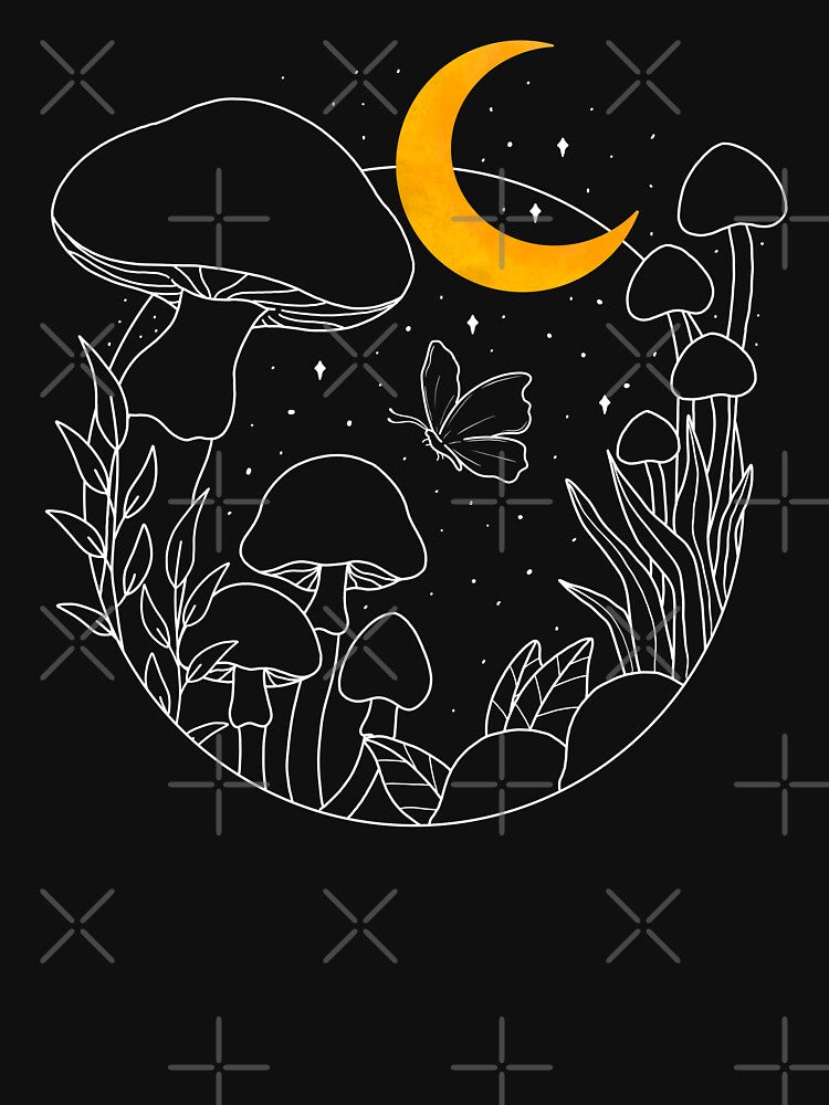 Mushroom Forest by ethnicdrawing