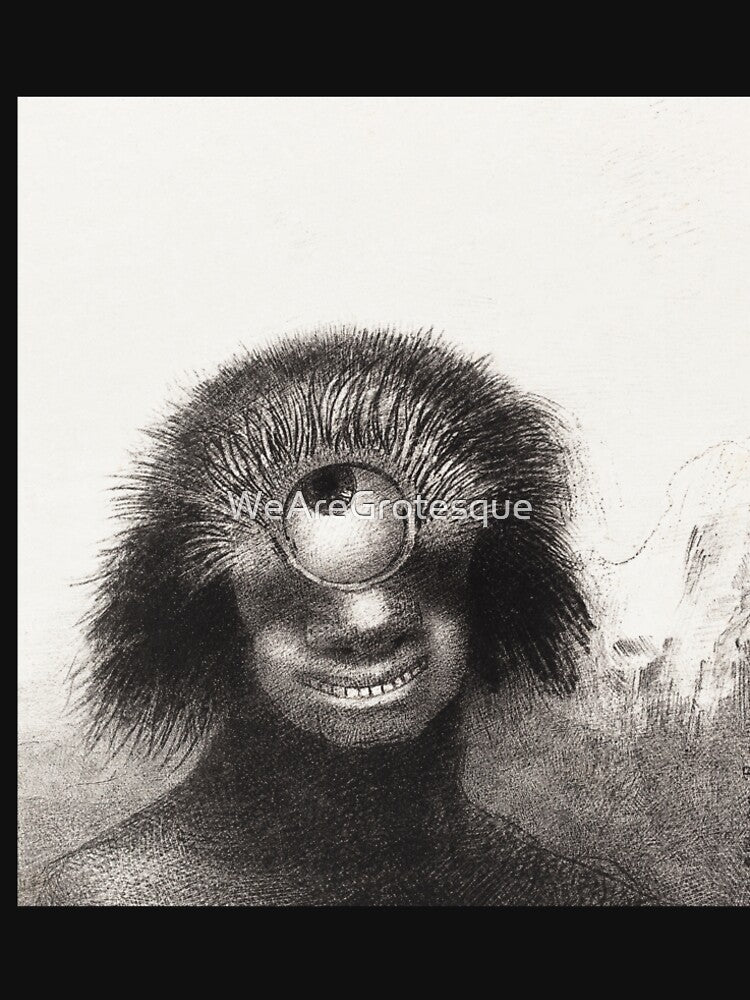 Vintage Halloween Hideous Cyclops Illustration | I Love Halloween | Spooky by WeAreGrotesque