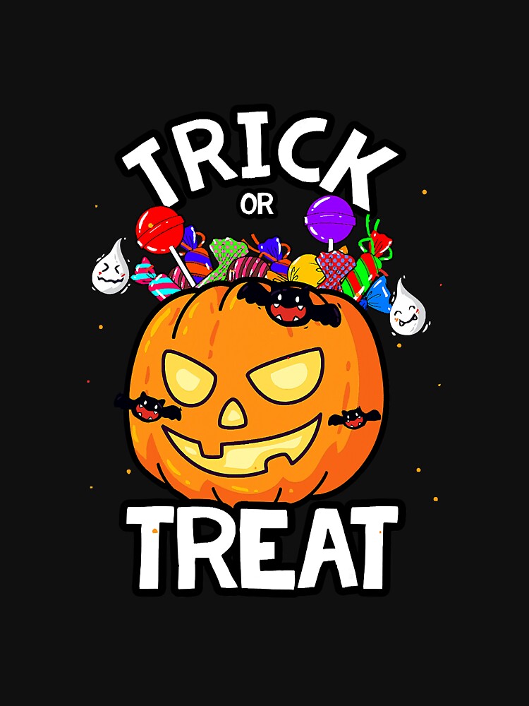 Trick Or Treat Halloween Scary Candy by YesterDayCheck