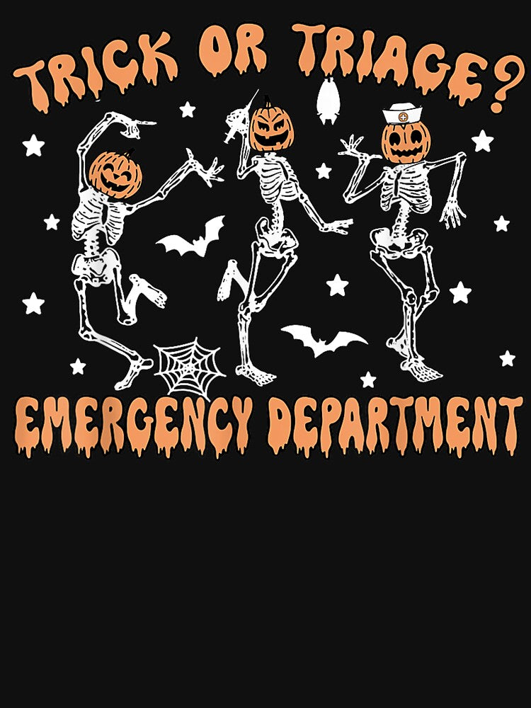 Emergency Department ER Nurse Halloween Spooky Season by BASKF