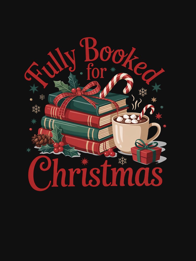 Fully Booked for Christmas Cozy Holiday Books Winter Reading by LeeEvans222
