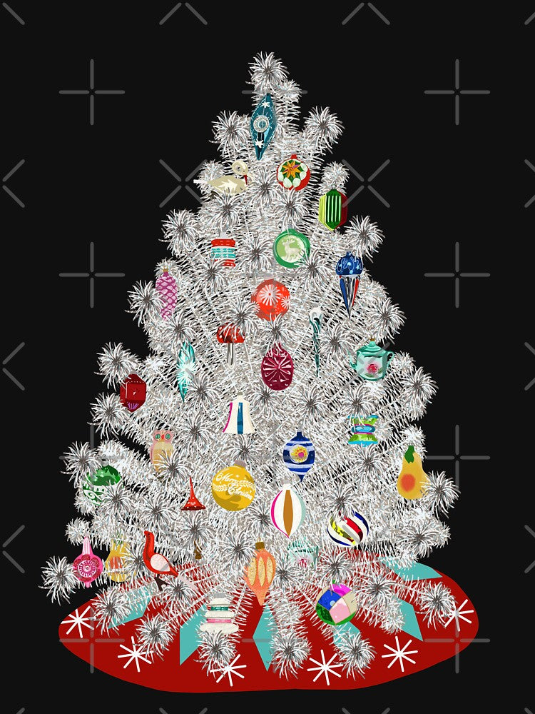 Vintage Aluminum Christmas Tree by jenbucheli