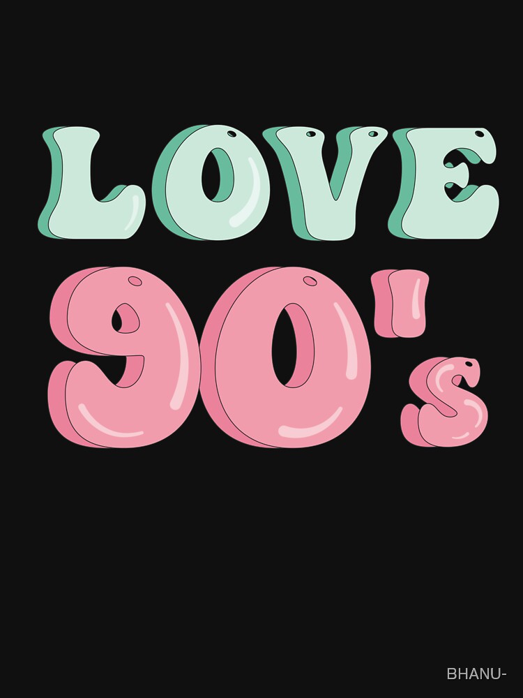 Love 90's by Ceylonex Arts