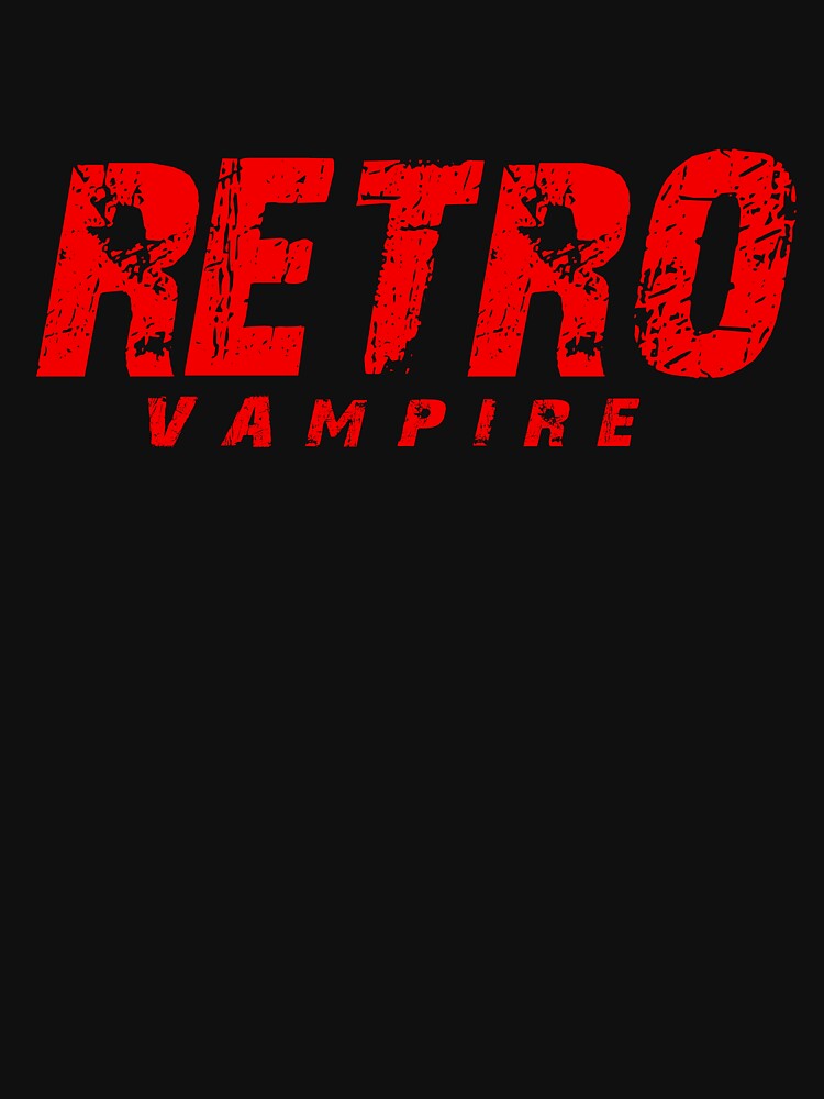 Retro Vampire Creature Feature Design – Vintage Horror T-Shirt by Artimax-Studio