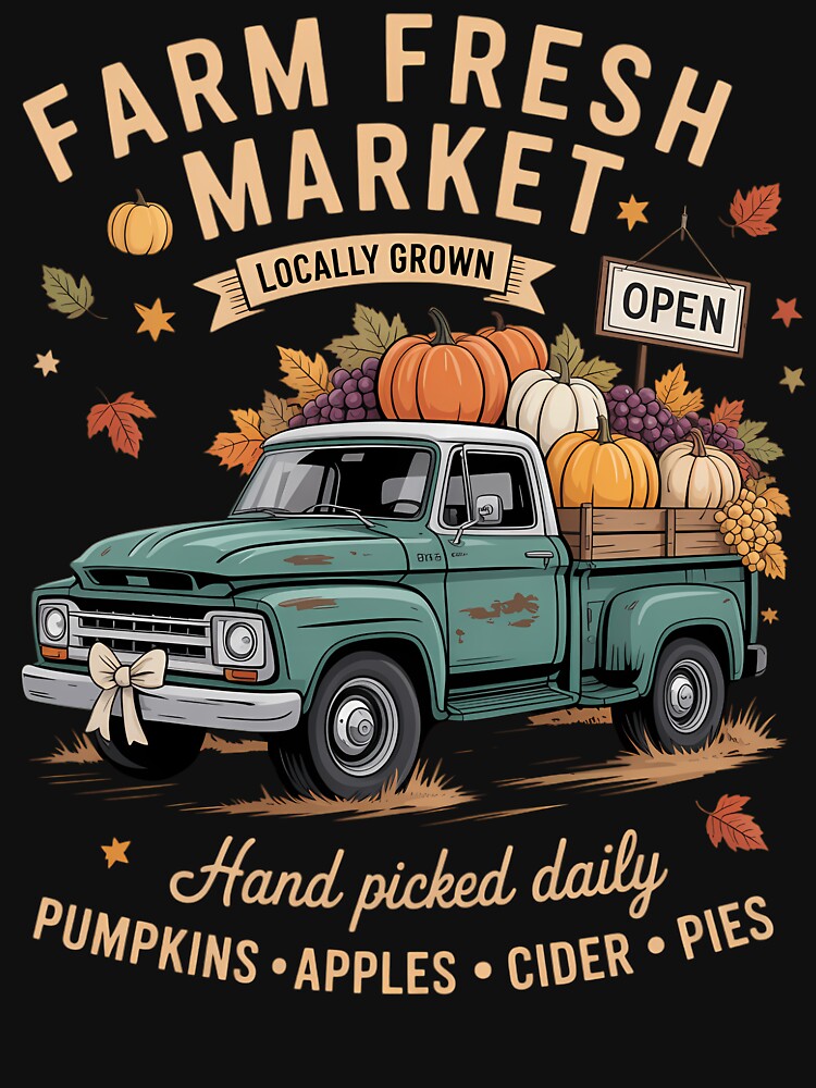 Autumn Market Fall Pumpkin Patch at Fall Harvest autumn farm by blueyeeti