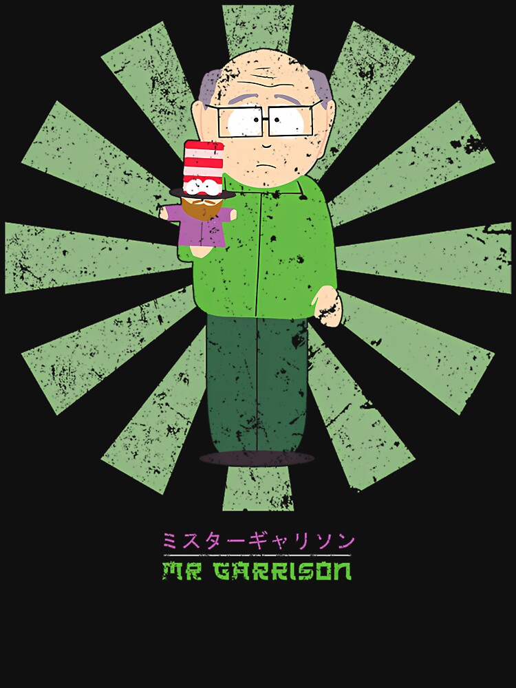 Mr Garrison Retro Japanese South Park by PrismePalette