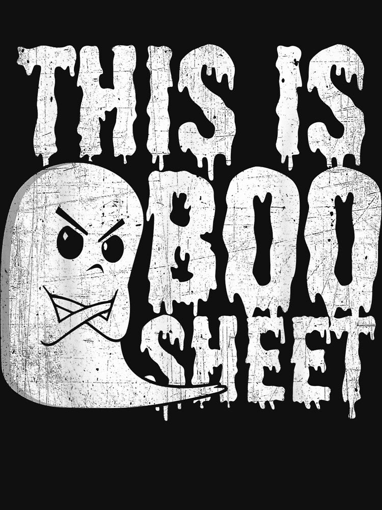 This is Boo Sheet Funny Halloween Ghost by palaelica
