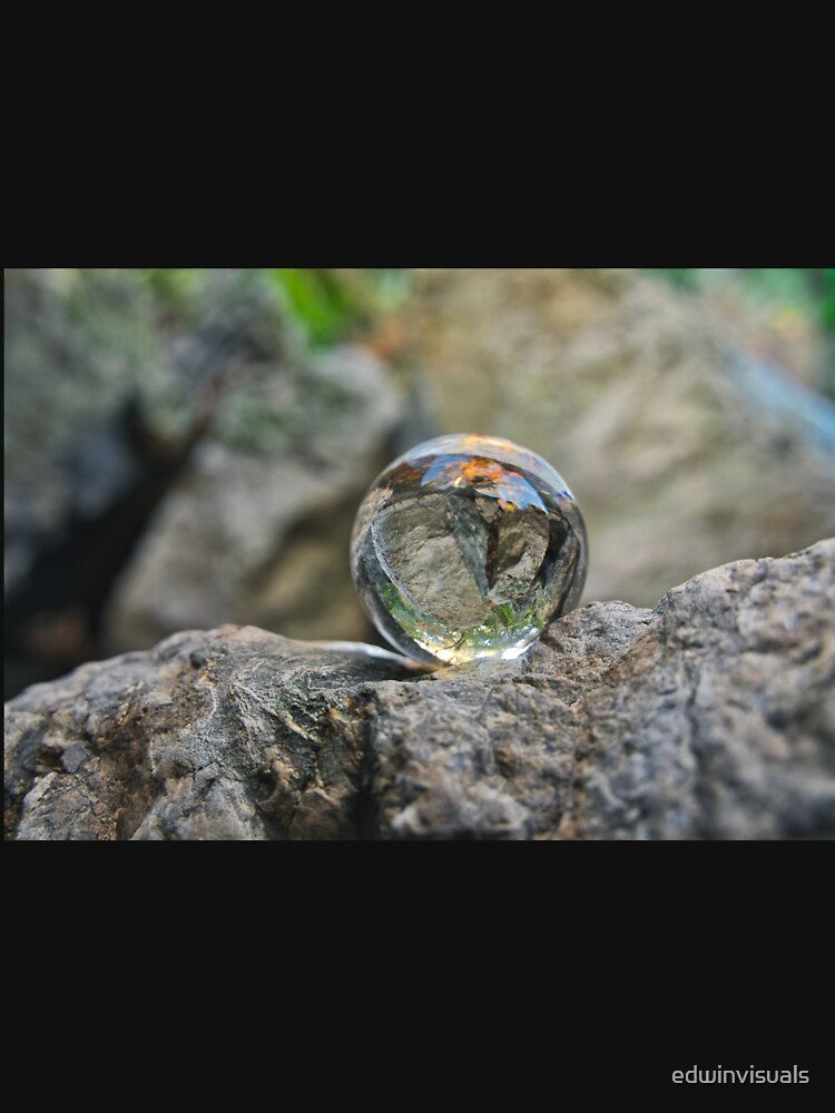 Forest Rocks In A Crystal Ball by edwinvisuals