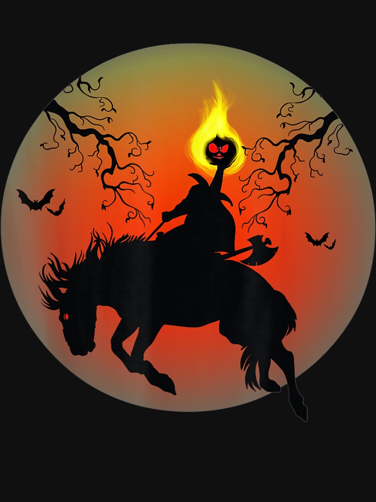Vintage Headless Horseman Silhouette by LaThresRice