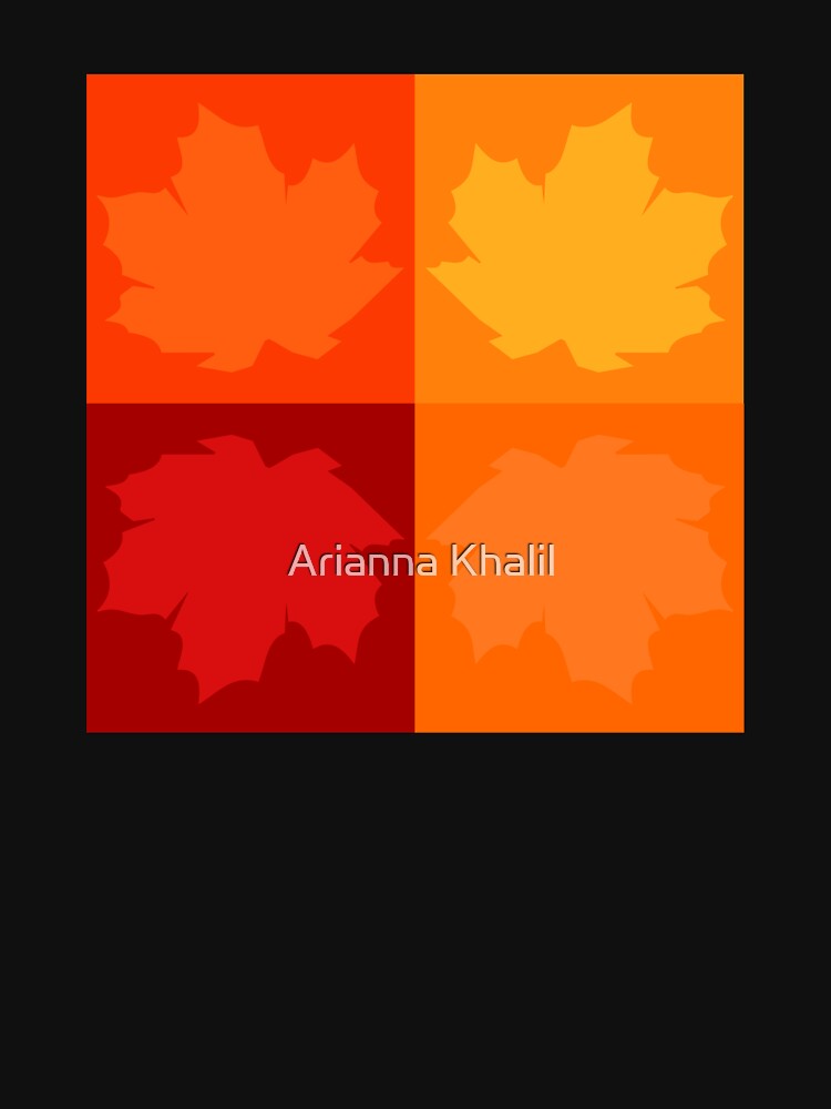 Fall Maple Leaves by Arianna Khalil